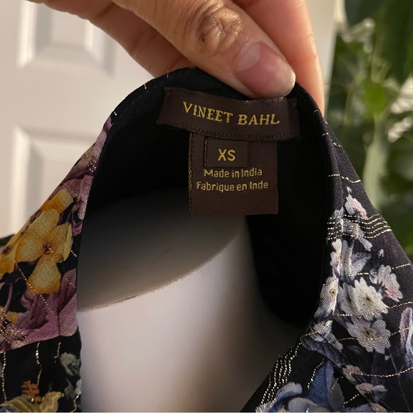 Binet Bahl floral anthropology top - Picture 5 of 9